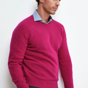 Girocollo in Lana e Cashmere - MAGENTA