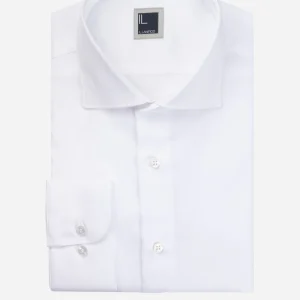 Camicia dobby bianca - BIANCO