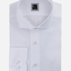 Camicia di lino da uomo - BIANCO