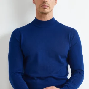 Lupetto in Lana Merino - BLU APERTO