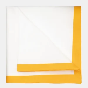 Pochette bordo colorato - BIANCO/GIALLO