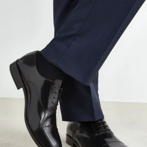 Scarpa Nera Derby in Pelle - NERO