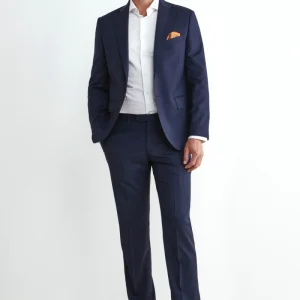 Abito Elegante Blu Check - FANT. BLU