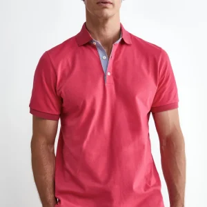 Polo Classica in Cotone Piquet - CORALLO