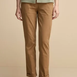 Pantalone Twill Regular Fit - BRONZO
