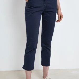 Pantalone Chino Microfantasia - BLU