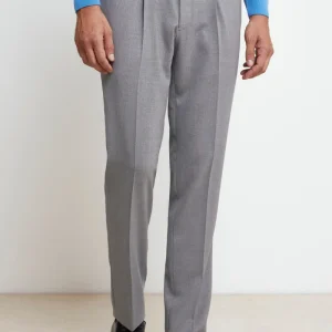 Pantalone Coulisse in Lana - GRIGIO CHIARO