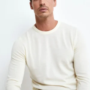 Pullover Girocollo in Lana Merino - PANNA