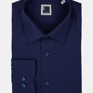 Camicia oxford fit regolare - BLU