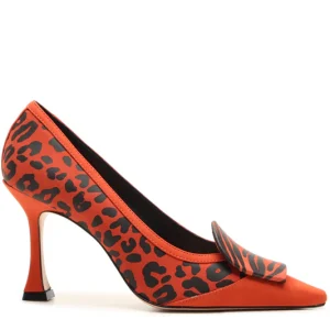 Decollete Vicenza WILD & Chic arancione tacco alto