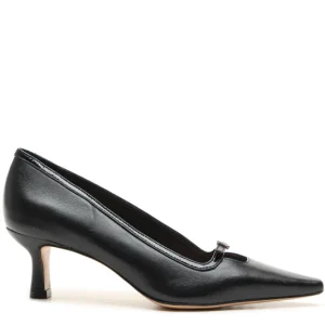 Décolleté Vicenza bon ton tacco kitten nero