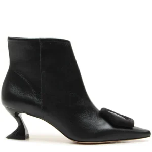 Tronchetto Vicenza nero tacco medio