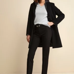 Cappotto in lana e cashmere - NERO