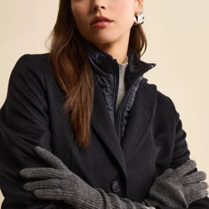 Guanto a Coste in Lana e Cashmere - GRIGIO MEDIO