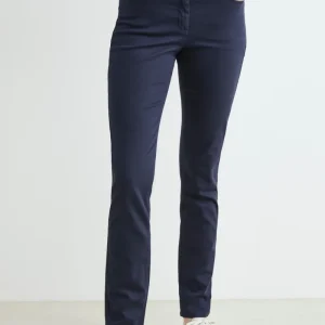 Pantaloni casual in cotone - BLU