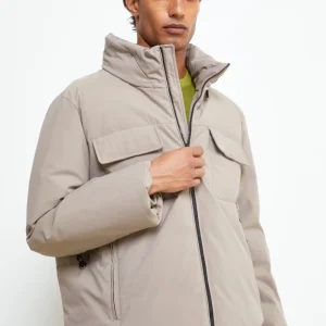 Giubbotto Corto con Tasche - MASTICE