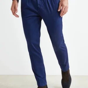 Pantalone Stretch Slim Fit - BLU