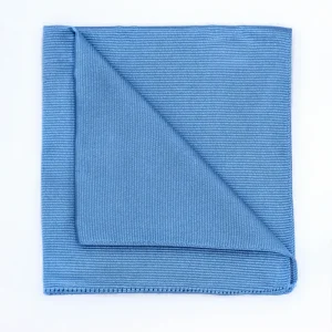 Pochette Elegante in Seta - AZZURRO