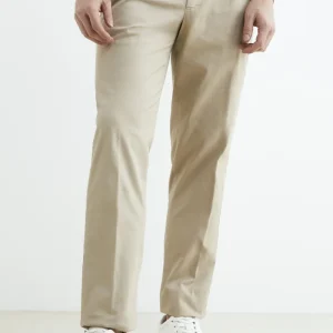Pantalone classico uomo - BEIGE