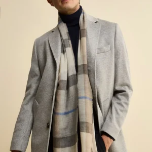 Stola Check in Cashmere - GRIGIO QUADRI