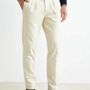 Pantalone Stretch Slim Fit - BIANCO