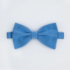 Papillon Elegante in Seta - AZZURRO