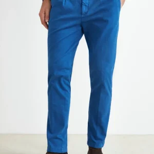 Pantalone Stretch Slim Fit - BLU APERTO