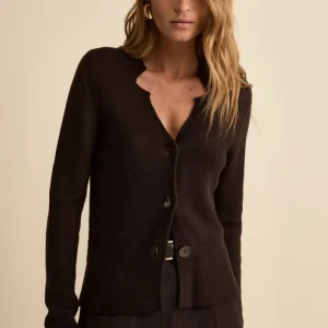 Cardigan in lana Merino - T.MORO