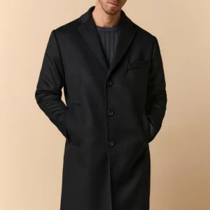 Cappotto Over in Lana e Cashmere - BLU