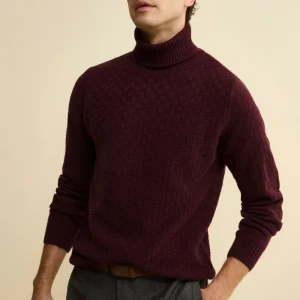 Dolcevita Intrecciato in Lana Vergine - BORDEAUX