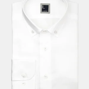 Camicia slim oxford - BIANCO