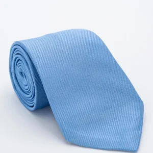 Cravatta Elegante in Seta - AZZURRO