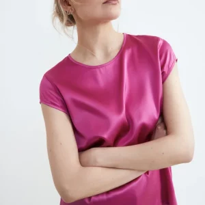 Blusa in seta - AZALEA