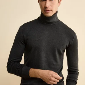 Dolcevita Uomo in Lana Merino - GRIGIO SCURO