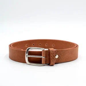 Cintura Basic in Pelle - CUOIO