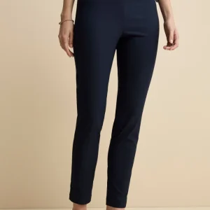 Pantalone Slim Fit in Bengalina - BLU