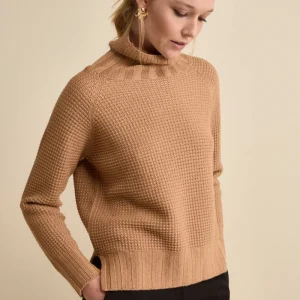 Dolcevita Morbido Lavorato in Lana Merino - CAMMELLO