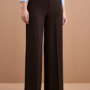 Pantalone Cady a Palazzo con Piega - T.MORO