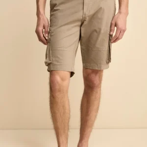 Bermuda Cargo in Cotone Canetté - FANGO