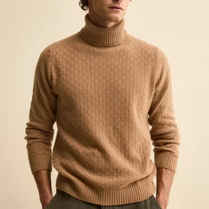 Dolcevita Intrecciato in Lana Vergine - CAPPUCCINO