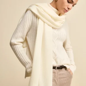 Sciarpa in cashmere - PANNA