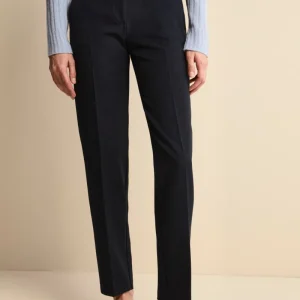 Pantalone Sigaretta Regular Fit - BLU