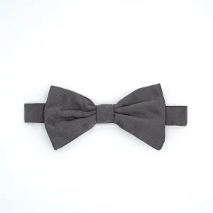 Papillon in Pura Seta - ANTRACITE