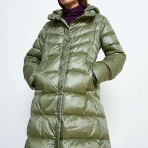 Piumino con cappuccio - SALVIA