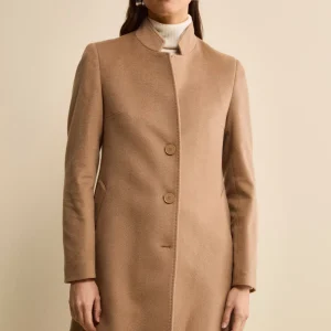 Cappotto in cashmere da donna - CAMMELLO