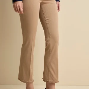 Pantalone Flare in Gabardina - TORTORA