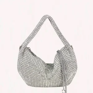 Hobo Bag di strass