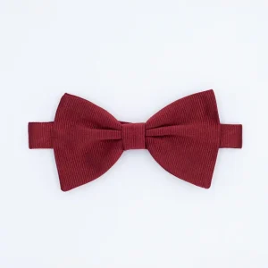 Papillon Elegante in Seta - BORDEAUX