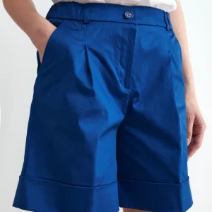 Shorts blu donna - BLU ELETTRICO