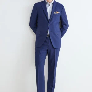 Abito bluette in lana - BLU APERTO